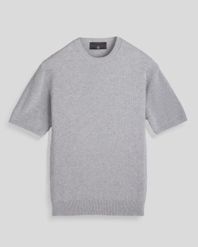 PHI CAPSULE KNITTED RIBBED CREWNECK