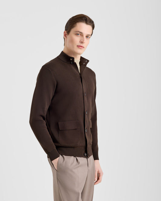 Buttoned blouson |144920|