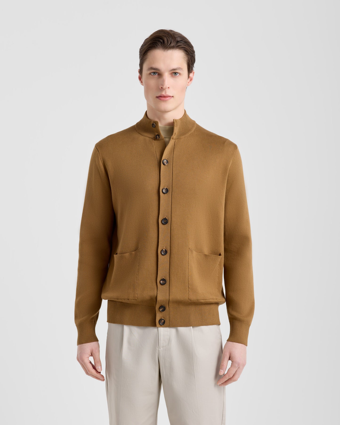 Smooth blouson |144945|