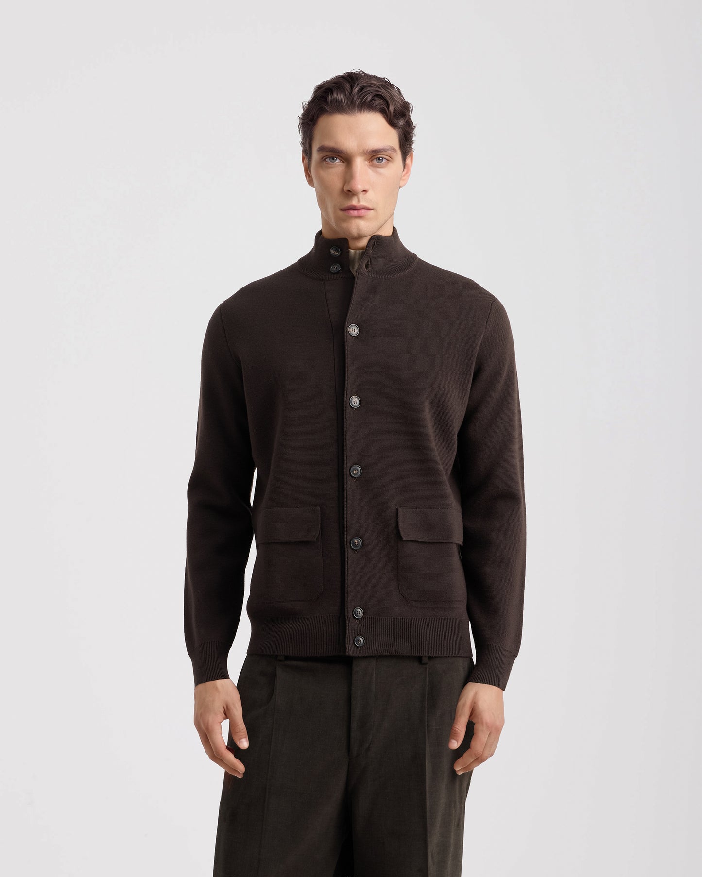 Buttoned cardigan |878829|