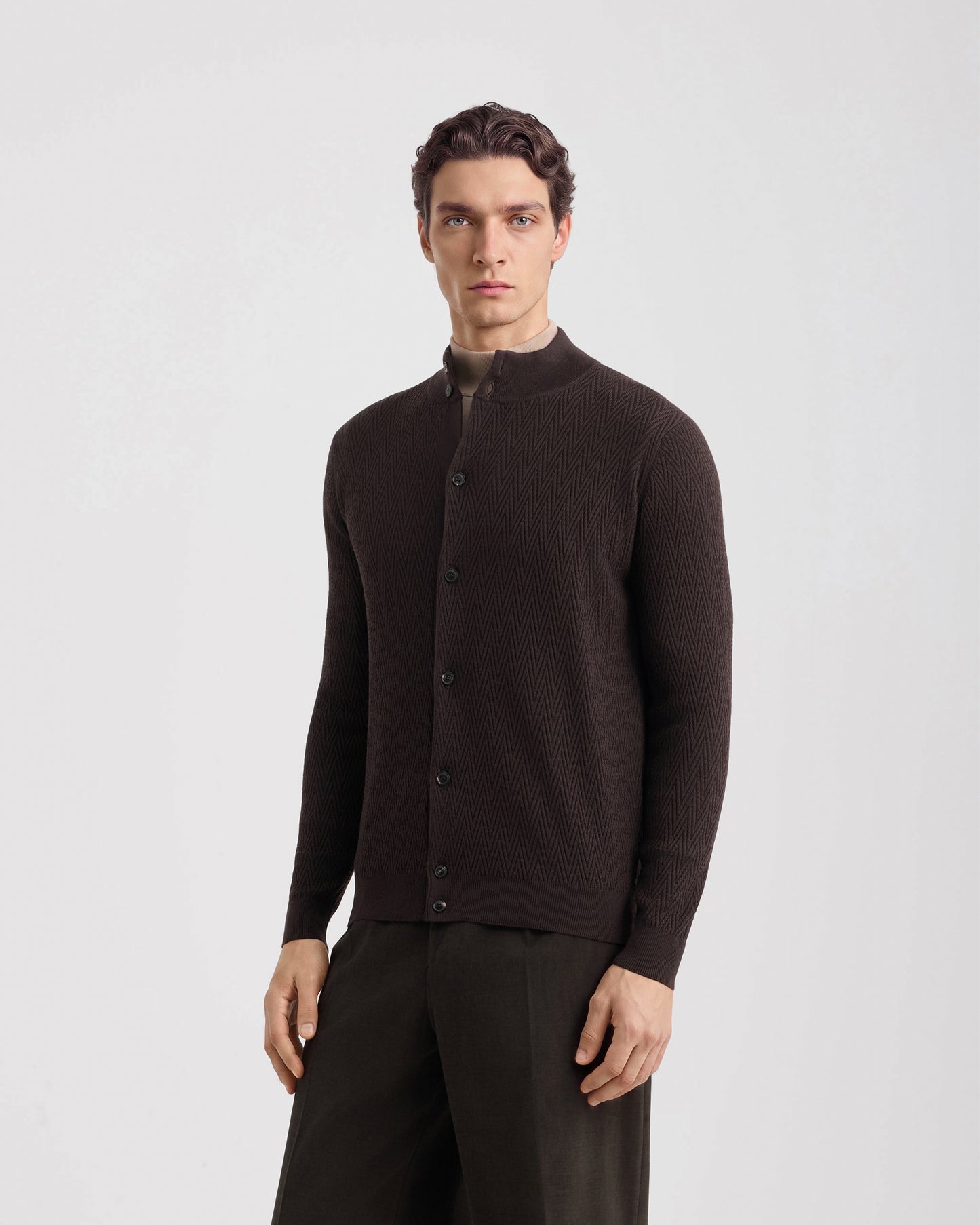 Buttoned cardigan |878956|