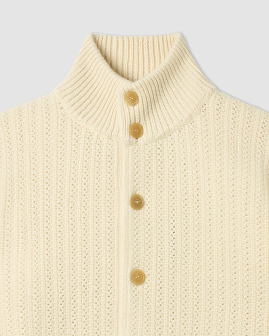 Buttoned cardigan MILK | Filippo De Laurentiis