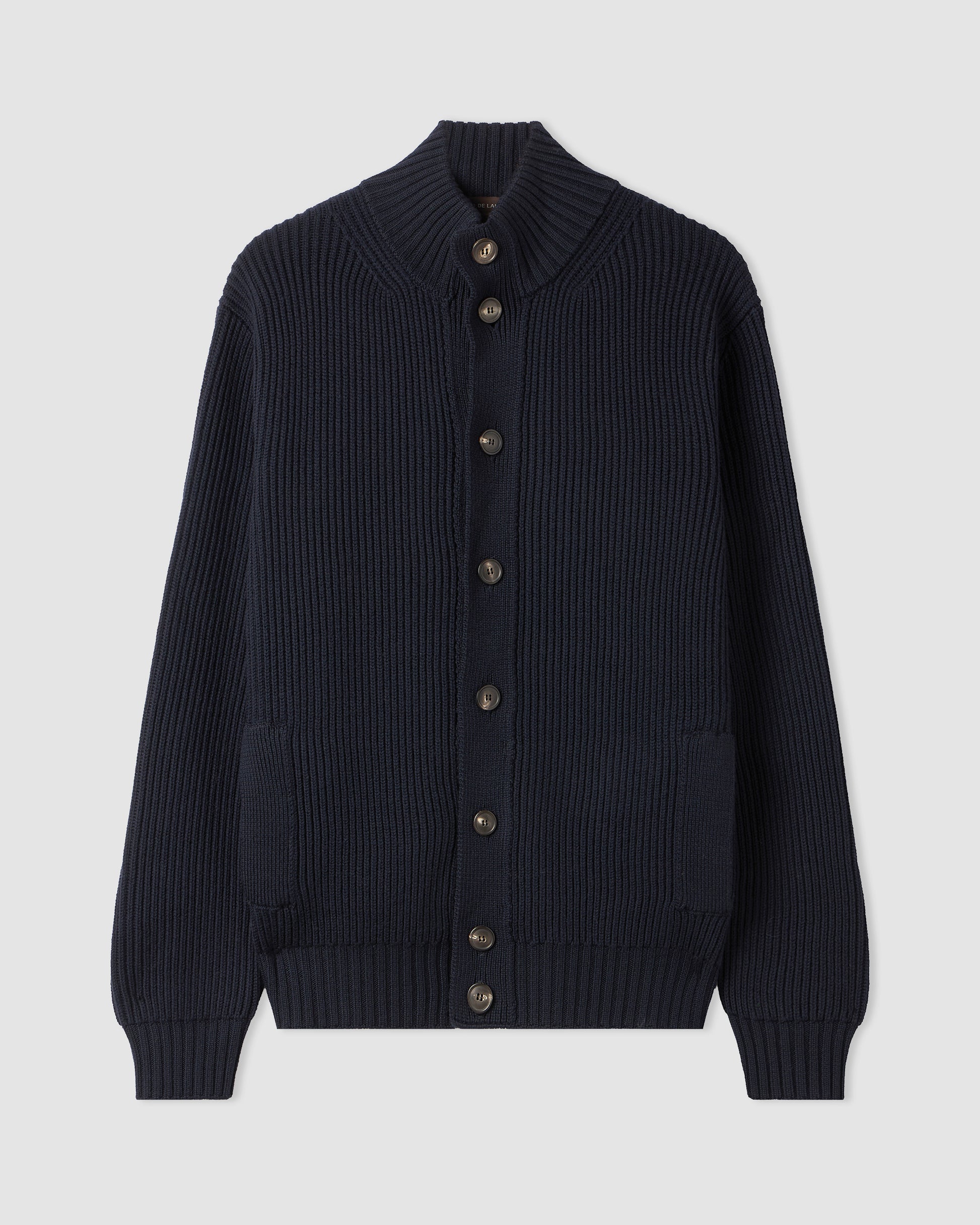 Buttoned cardigan NAVY BLUE | Filippo De Laurentiis