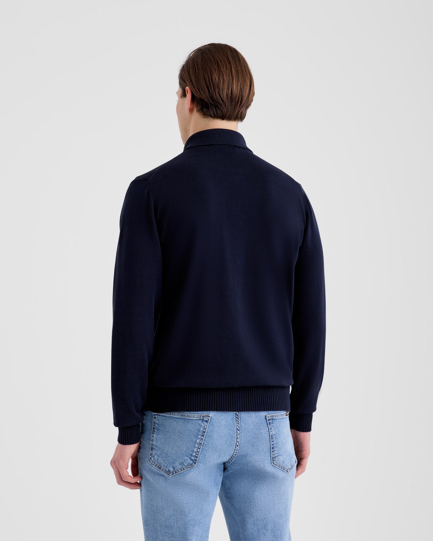 Shirt collar cardigan |177128|