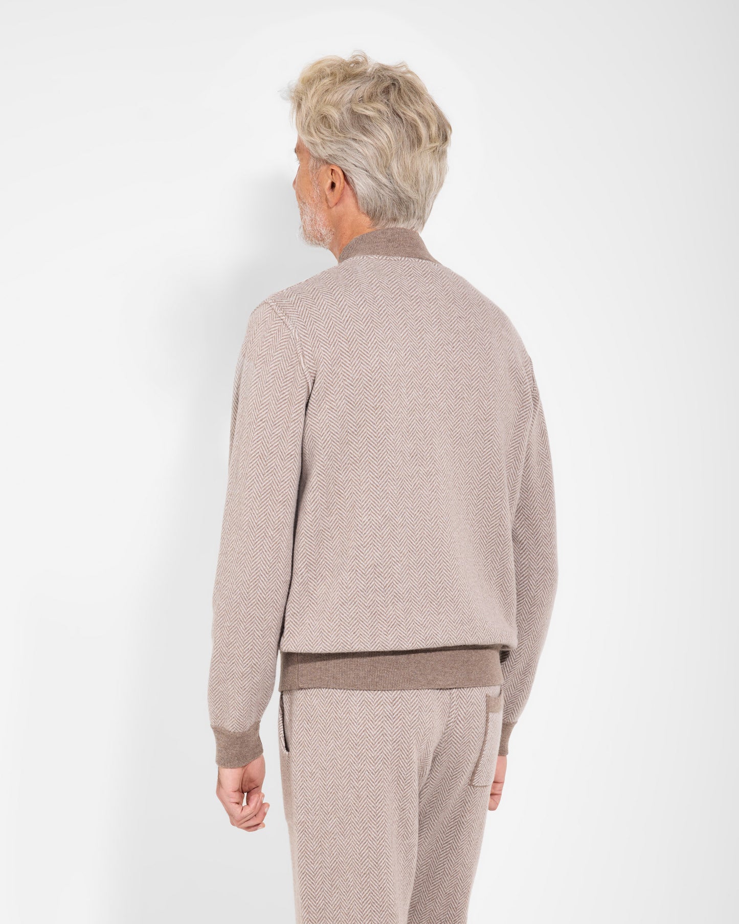 Bomber fullzip spigato