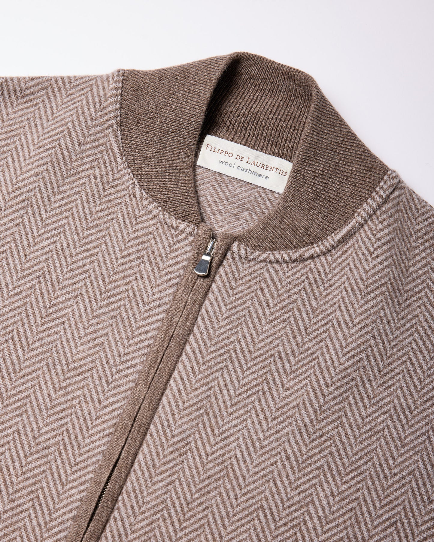 Bomber fullzip spigato