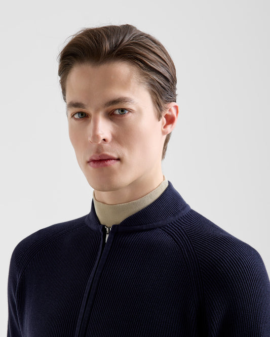 Full-zip bomber jacket |144947|