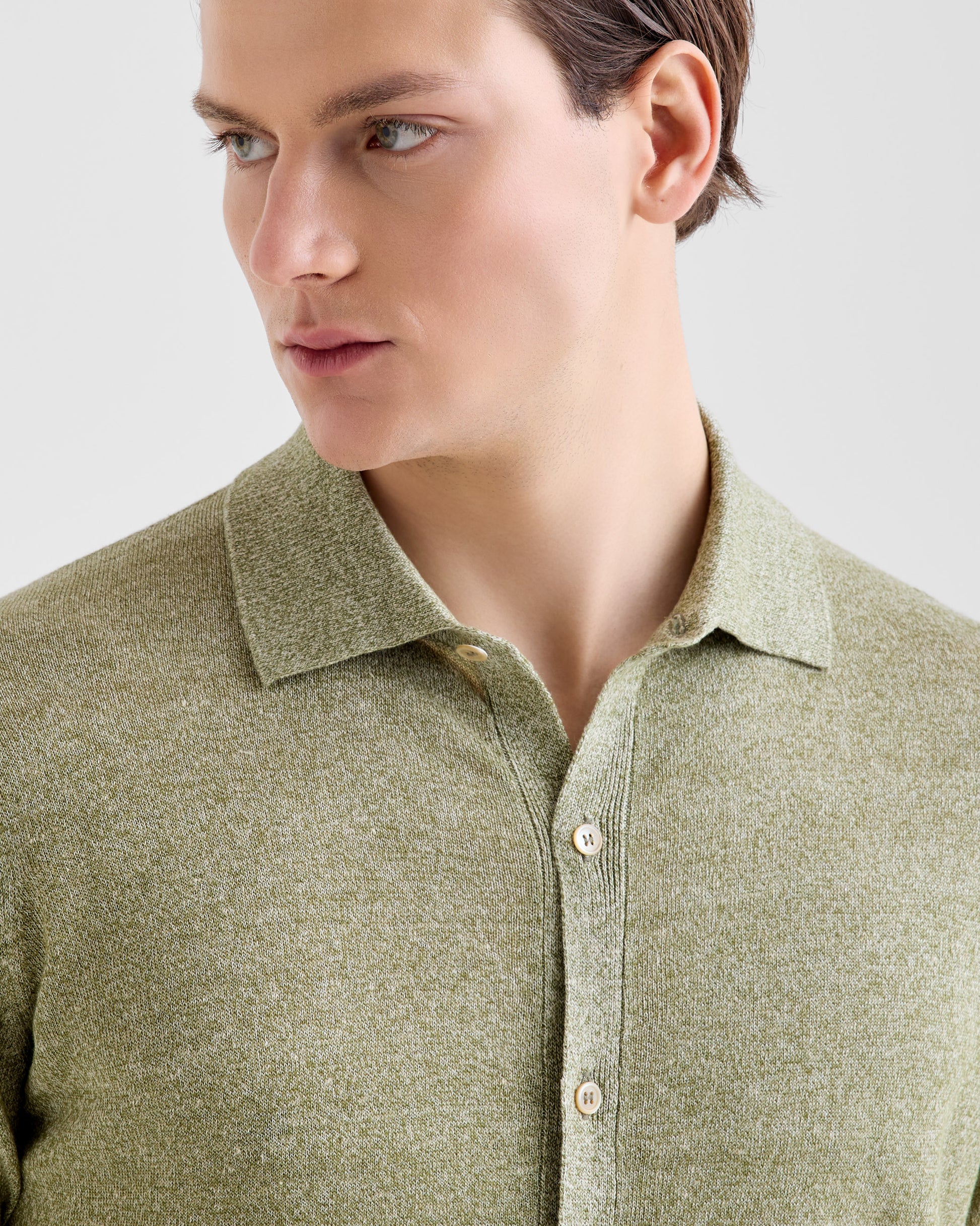 Camicia Oliva | Filippo De Laurentiis