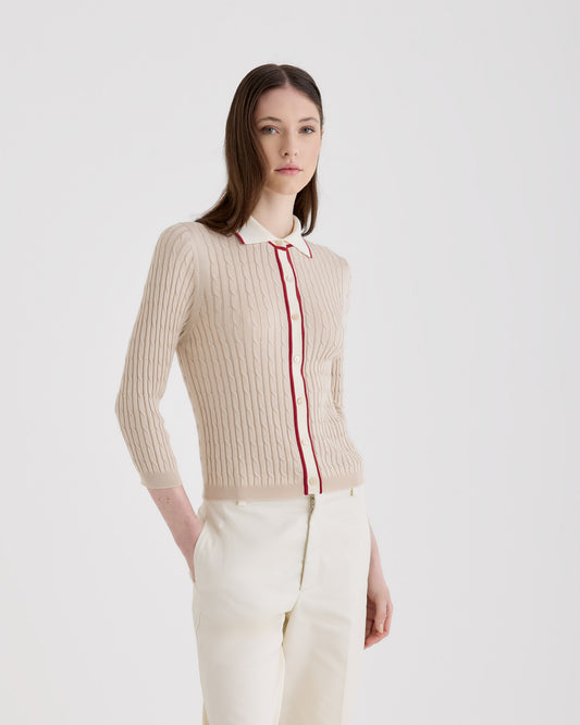 Shirt ROPE RED MILK | Filippo De Laurentiis