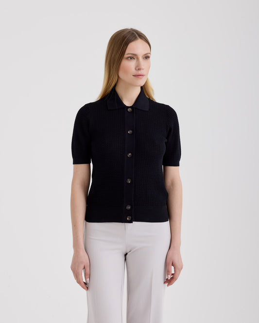 Shirt BLACK | Filippo De Laurentiis