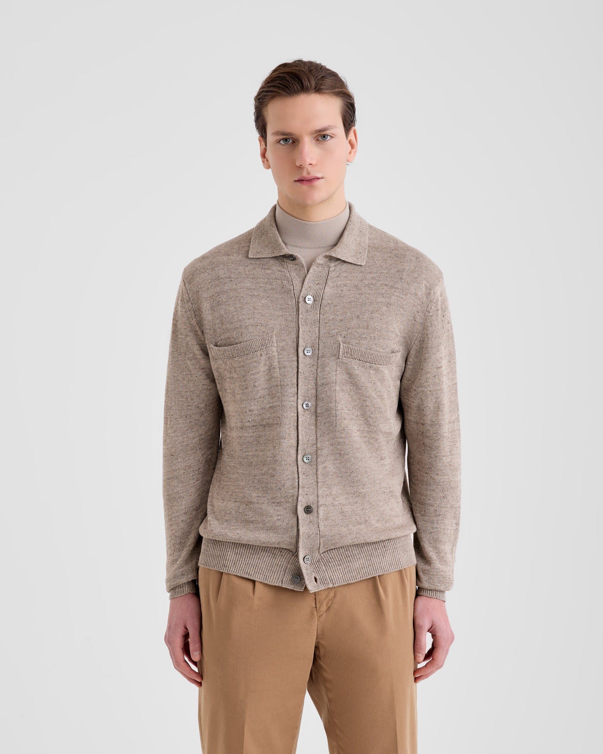 Camicia Beige | Filippo De Laurentiis