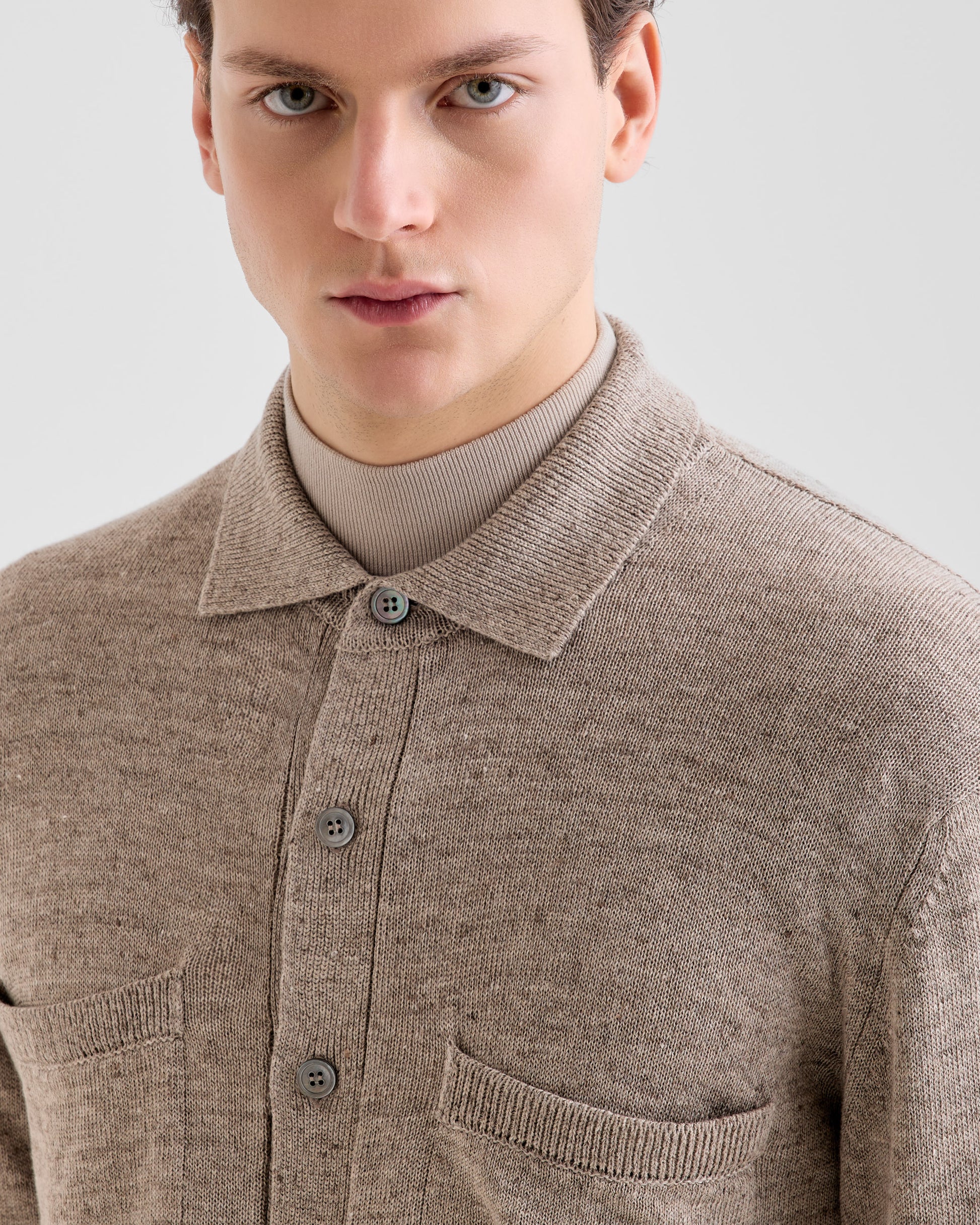 Camicia Beige | Filippo De Laurentiis