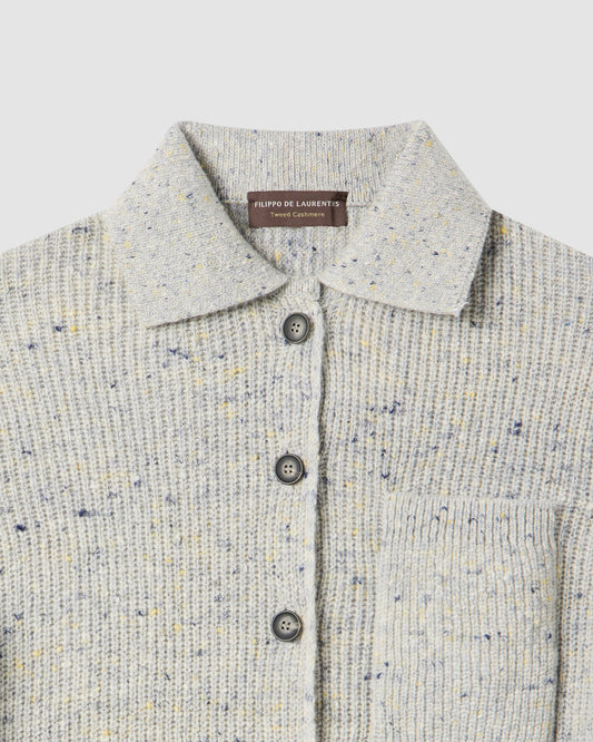Long-sleeved shirt LIGHT GREY | Filippo De Laurentiis