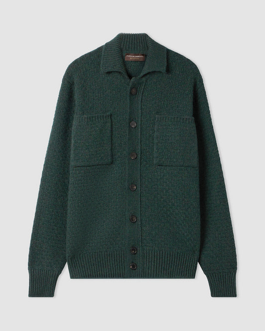 Shirt BOTTLE GREEN | Filippo De Laurentiis