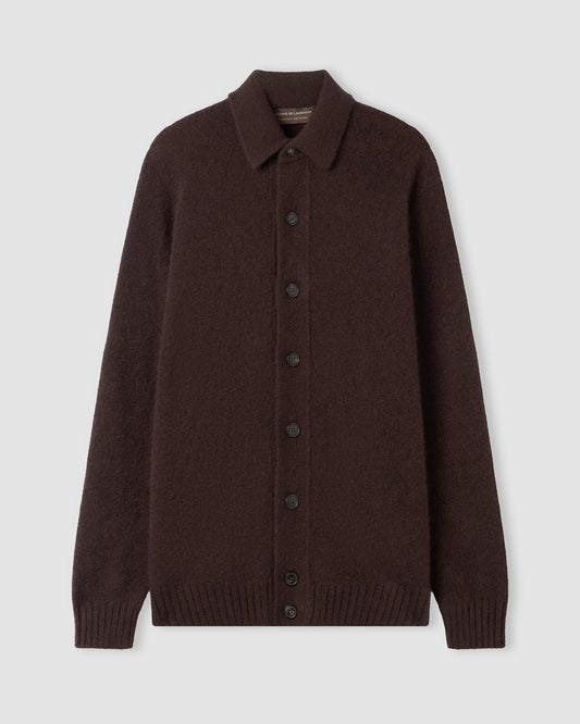 Camicia manica lunga Marrone | Filippo De Laurentiis