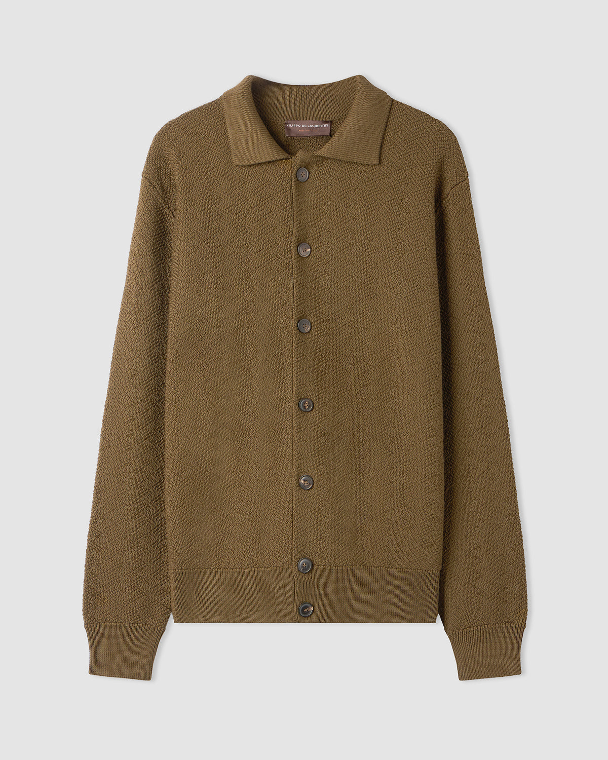 Shirt KAKI | Filippo De Laurentiis