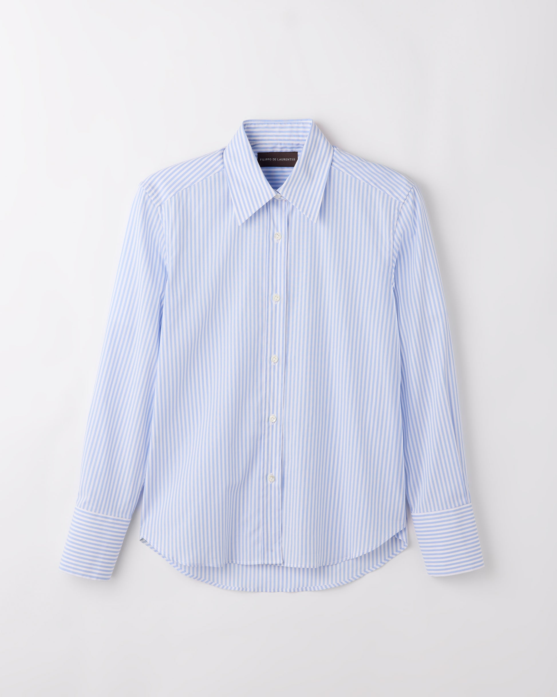 Camicia Bianco celeste | Filippo De Laurentiis