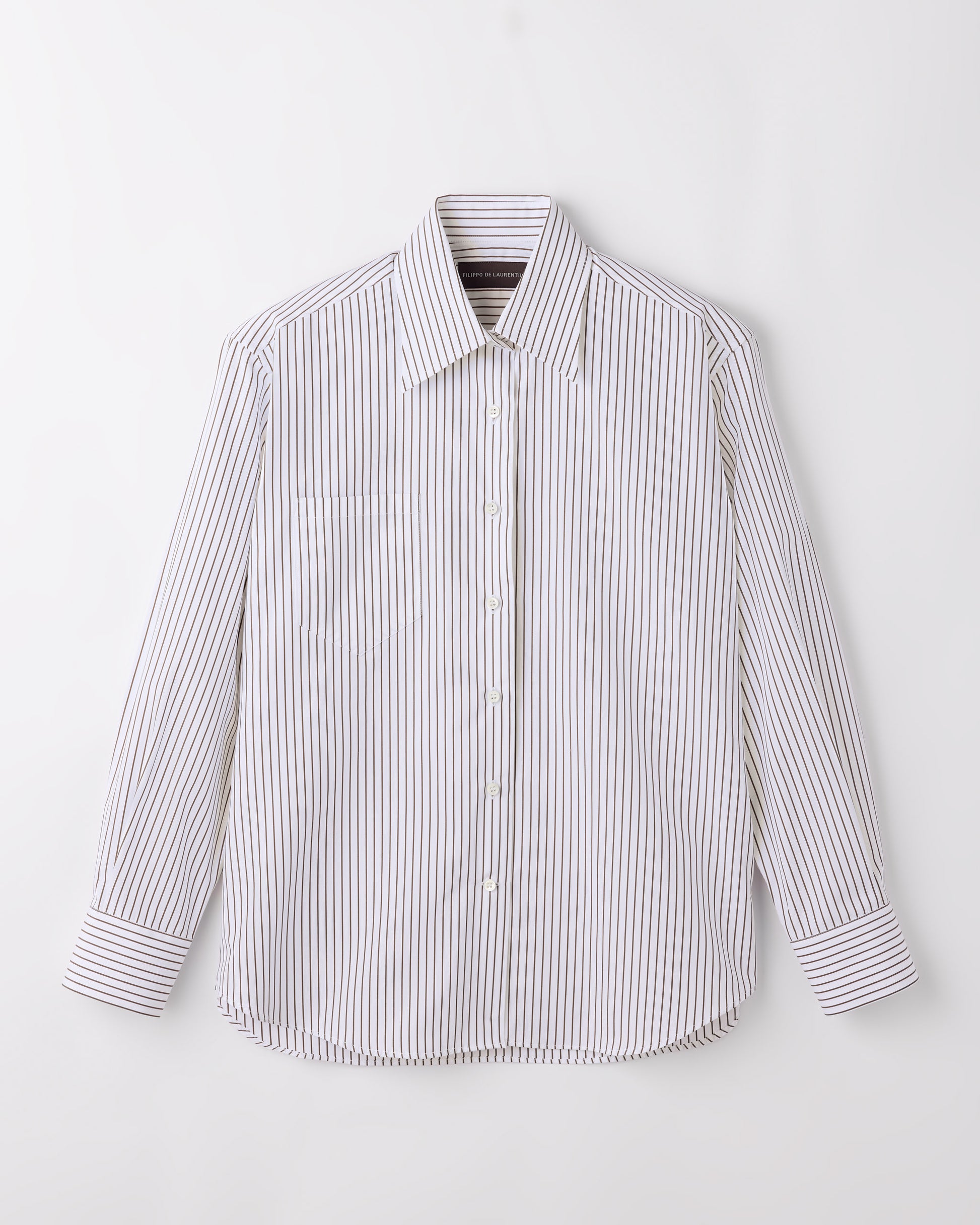 Camicia Bianco marrone | Filippo De Laurentiis