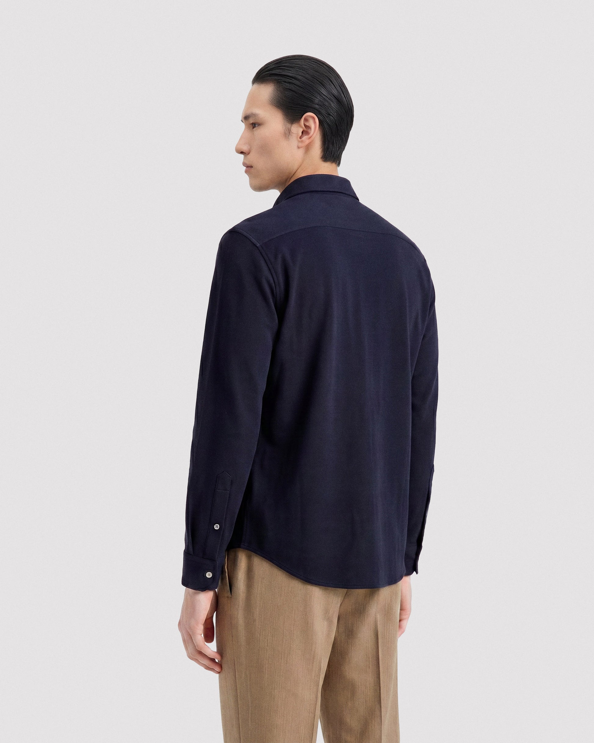 Camicia manica lunga Blu navy | Filippo De Laurentiis