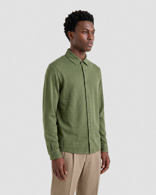 Camicia manica lunga militare | Filippo De Laurentiis