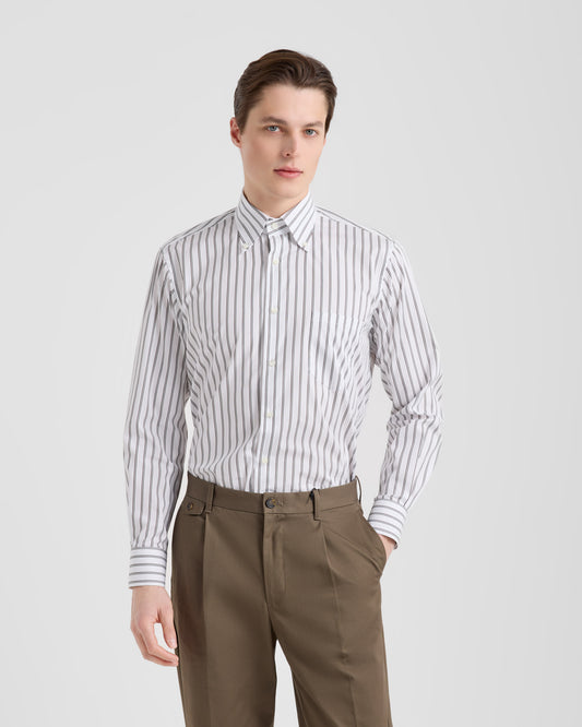 Camicia a righe grafiche |144965|