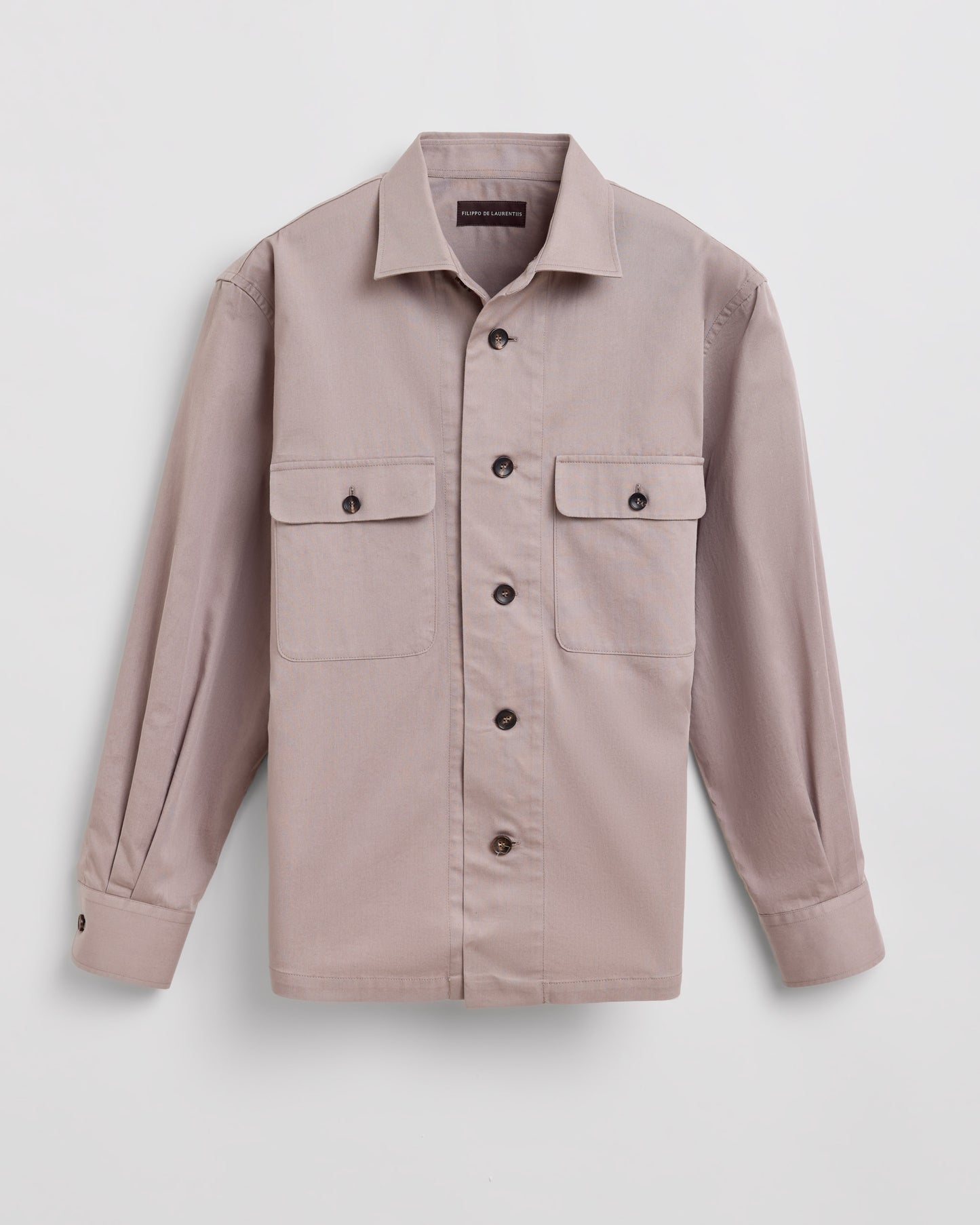 Over knit shirt-jacket |145253|