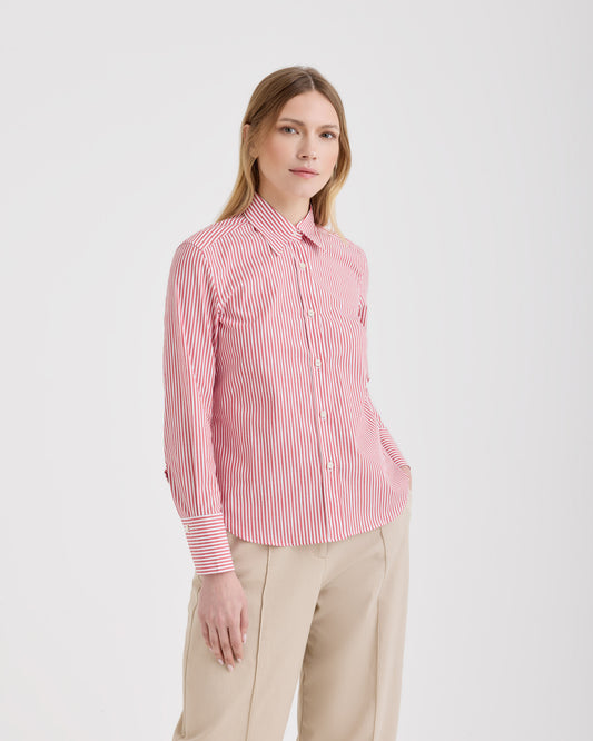 Shirt Bianco rosso | Filippo De Laurentiis