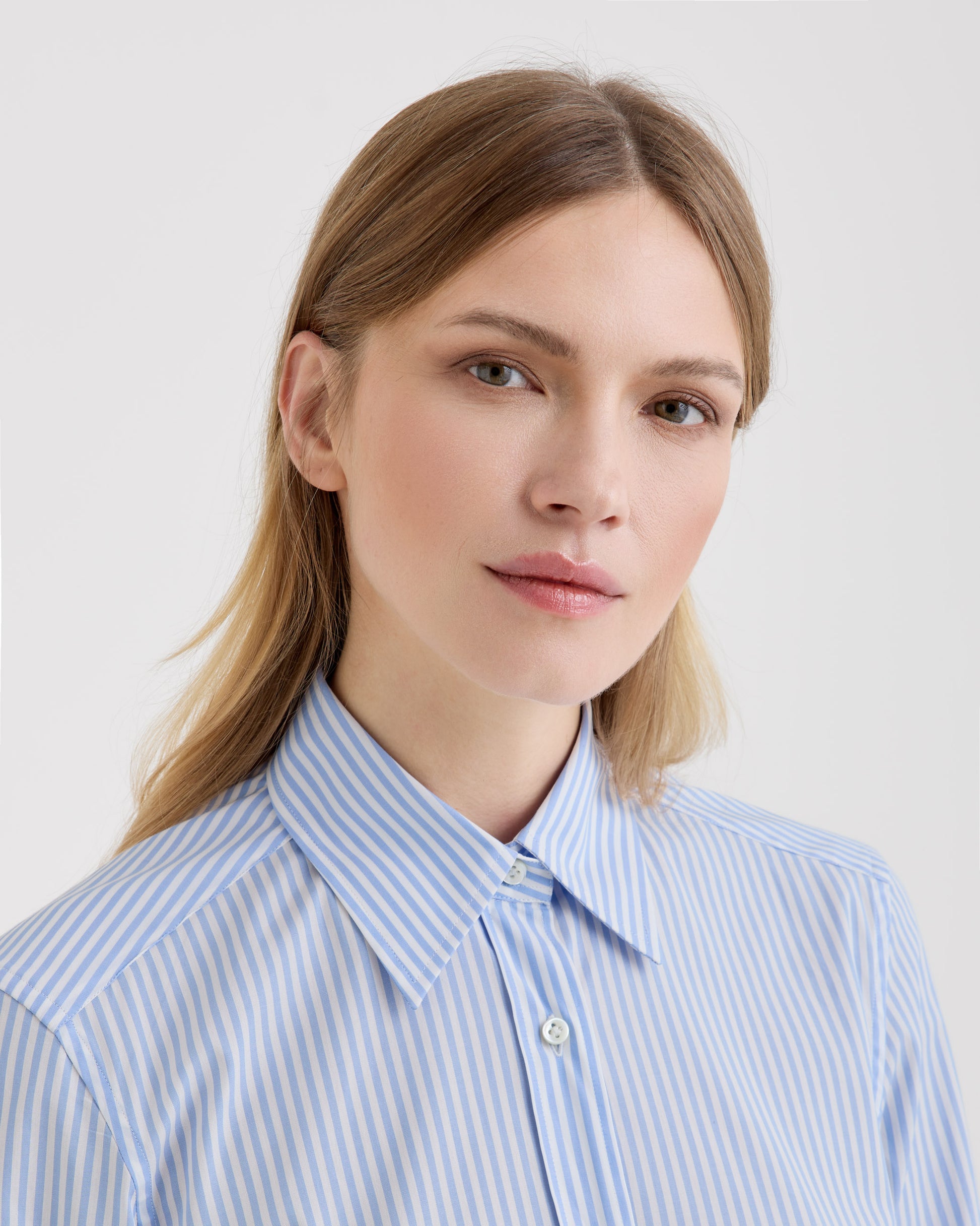 Shirt WHITE LIGHT BLUE | Filippo De Laurentiis