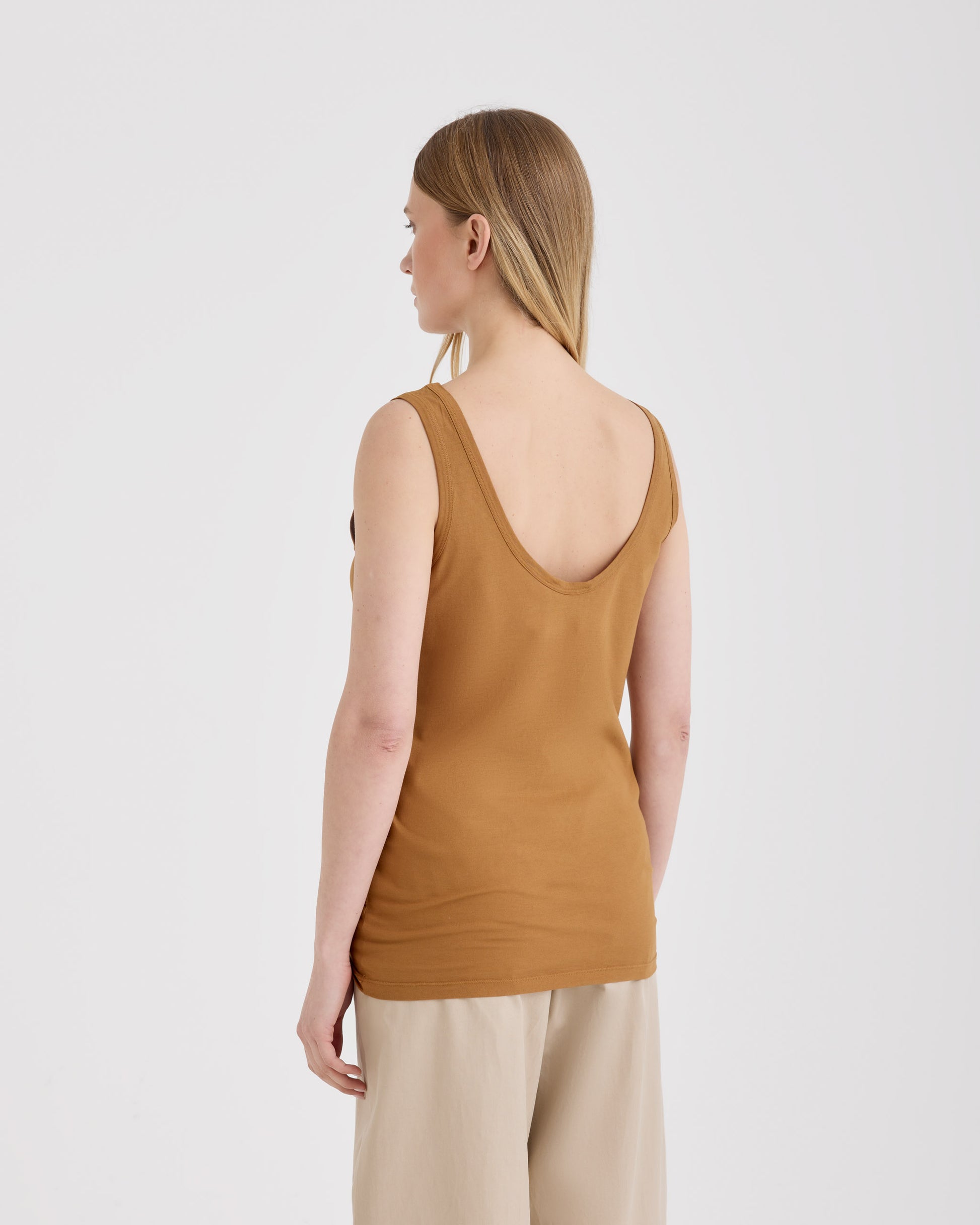 Canotta Cammello chiaro | Filippo De Laurentiis