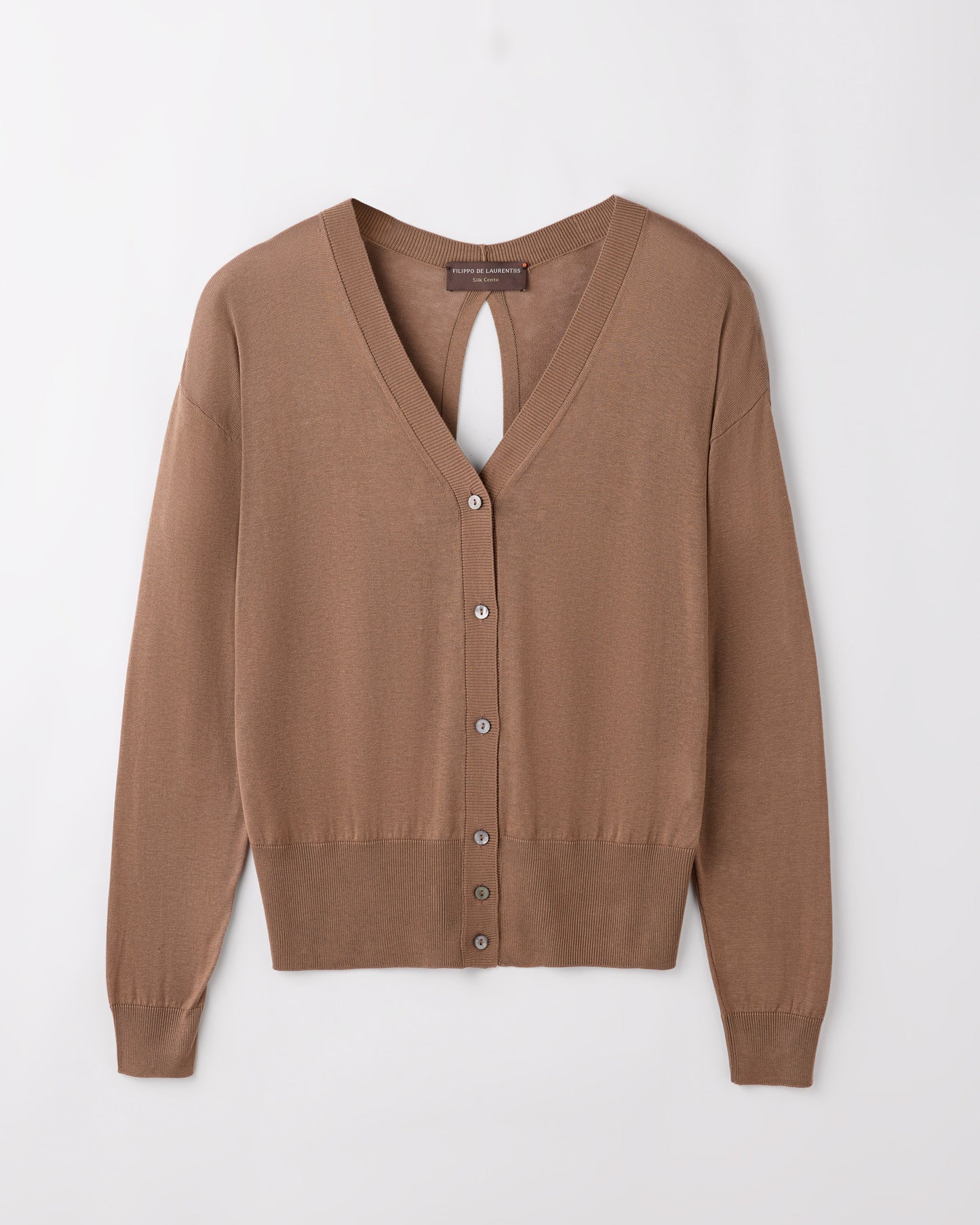 Cardigan con bottoni