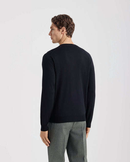 Cardigan con bottoni Blu navy | Filippo De Laurentiis