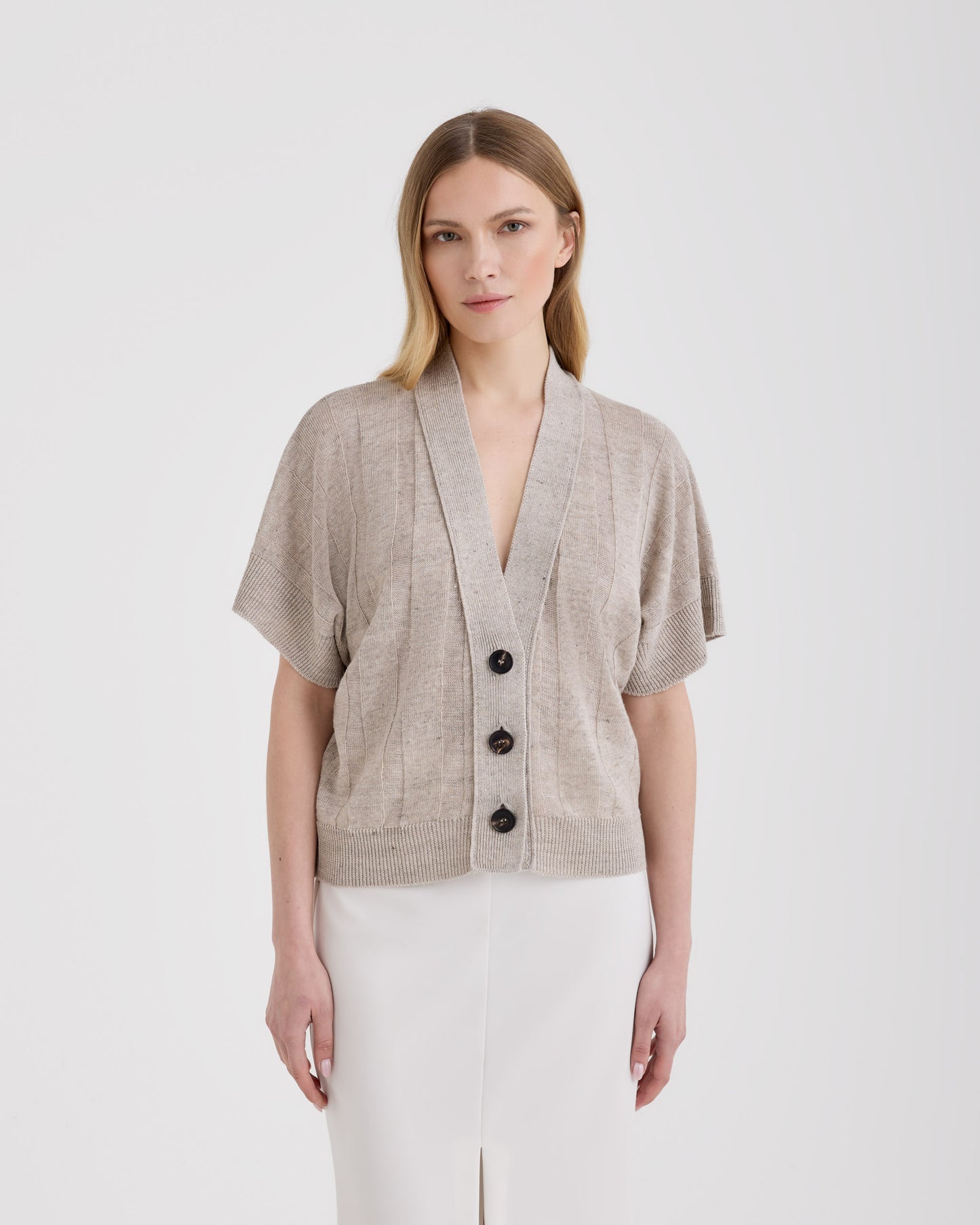 Buttoned cardigan |242062|