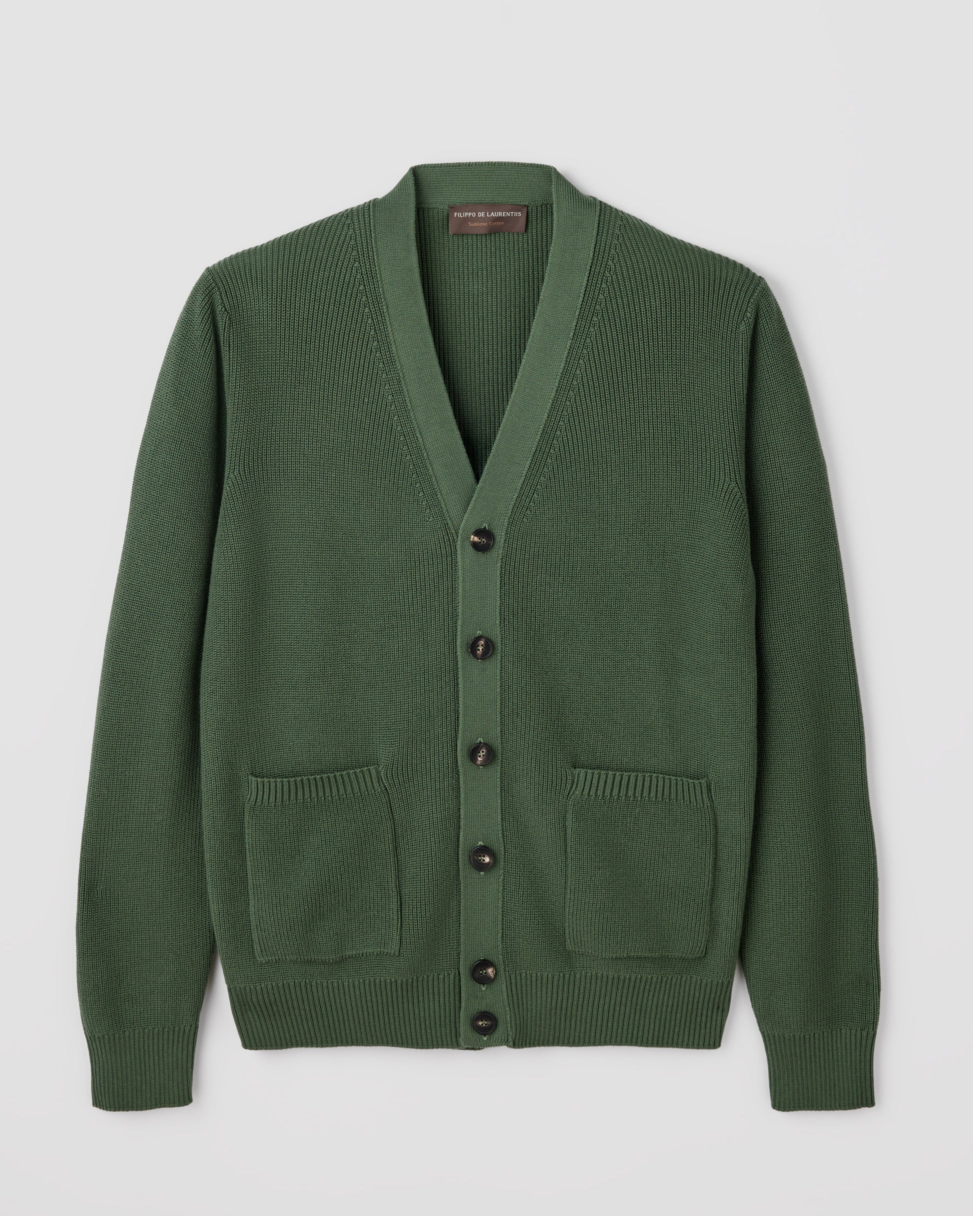 Cardigan con bottoni Oliva | Filippo De Laurentiis