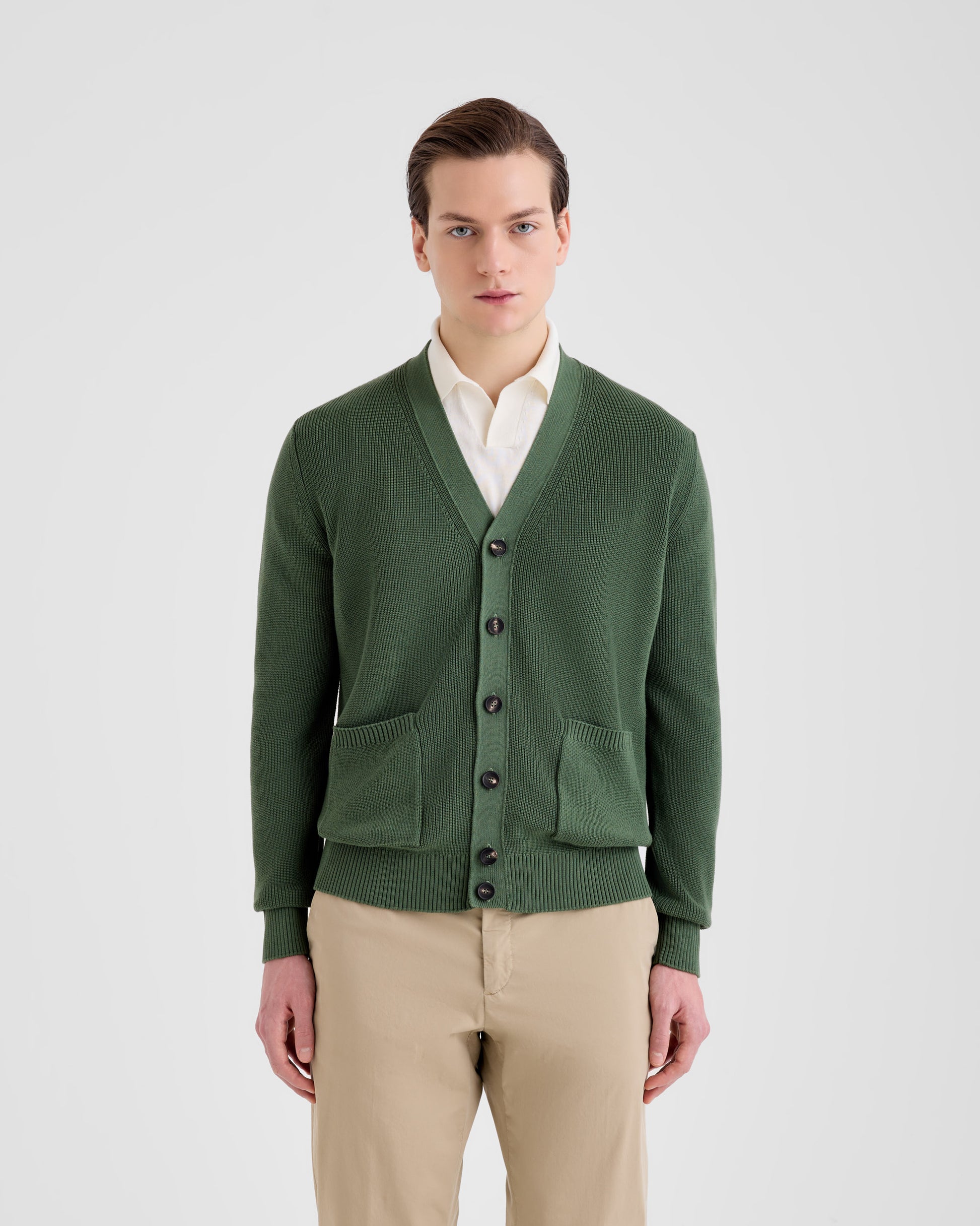 Buttoned cardigan OLIVE | Filippo De Laurentiis