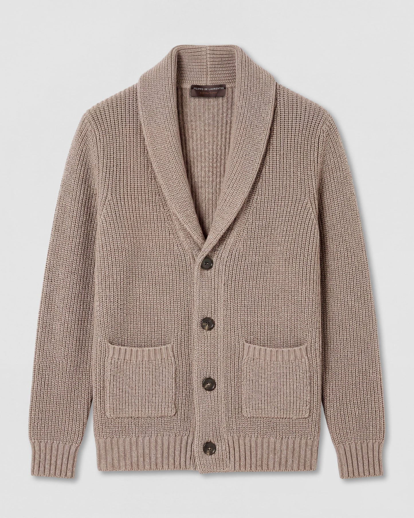 Cardigan sciallato