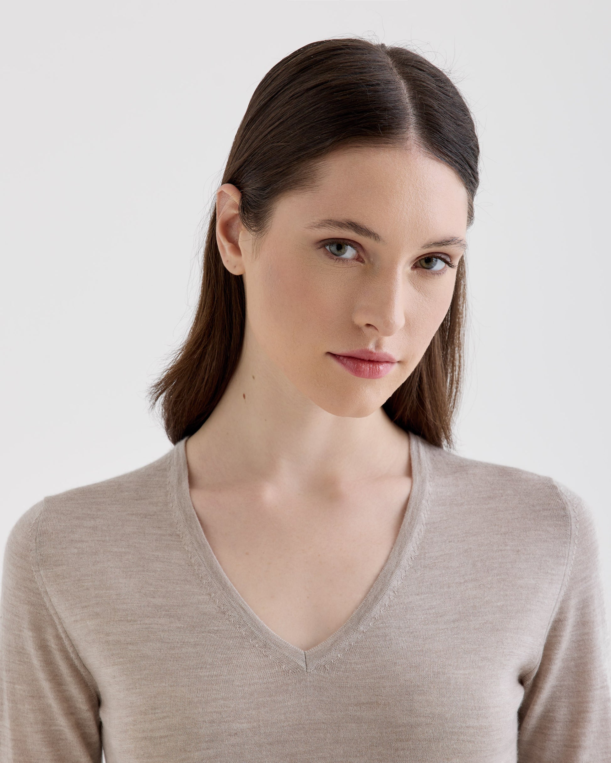 V-neck sweater COBBLE | Filippo De Laurentiis