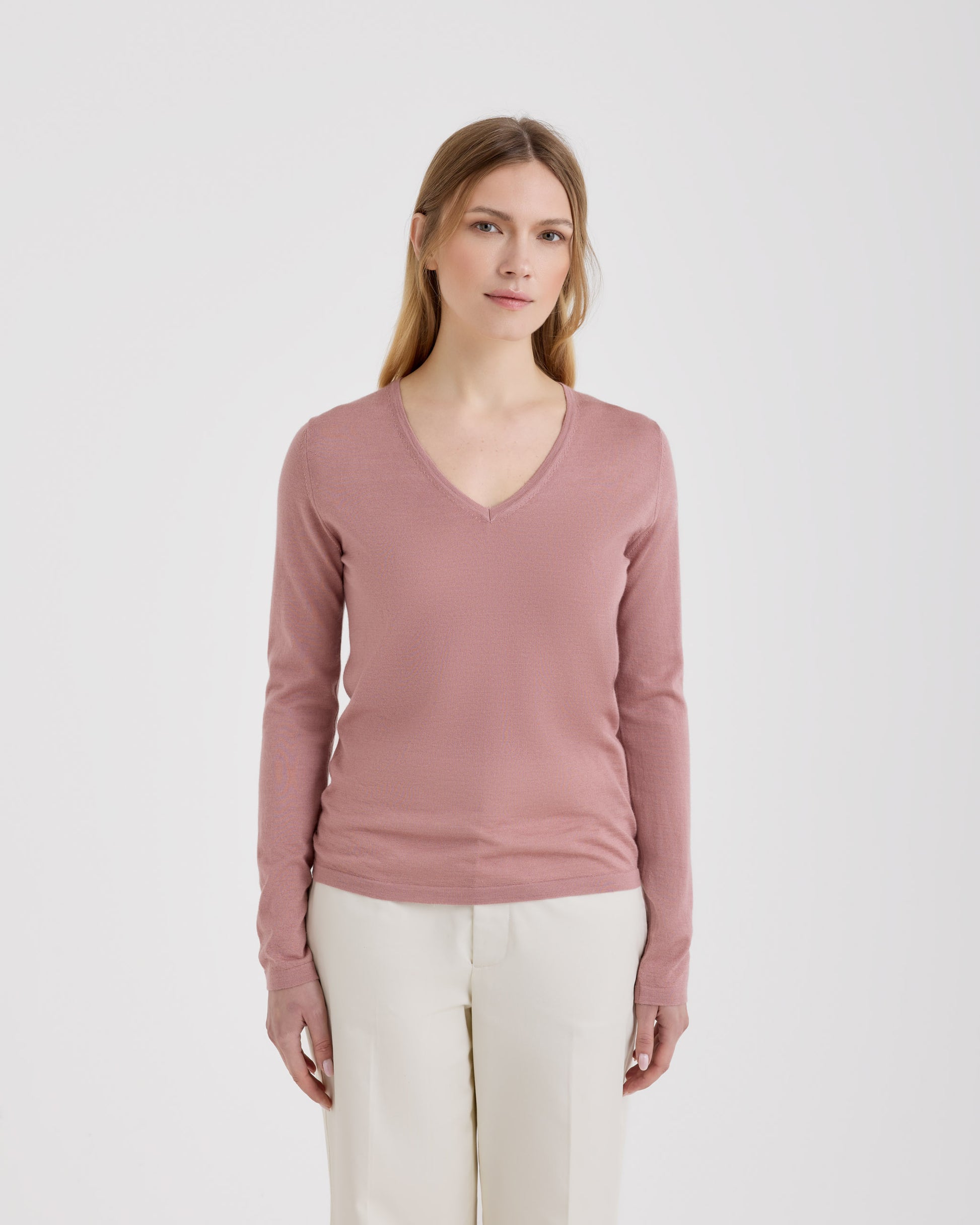 Scollo V Rosa baby | Filippo De Laurentiis
