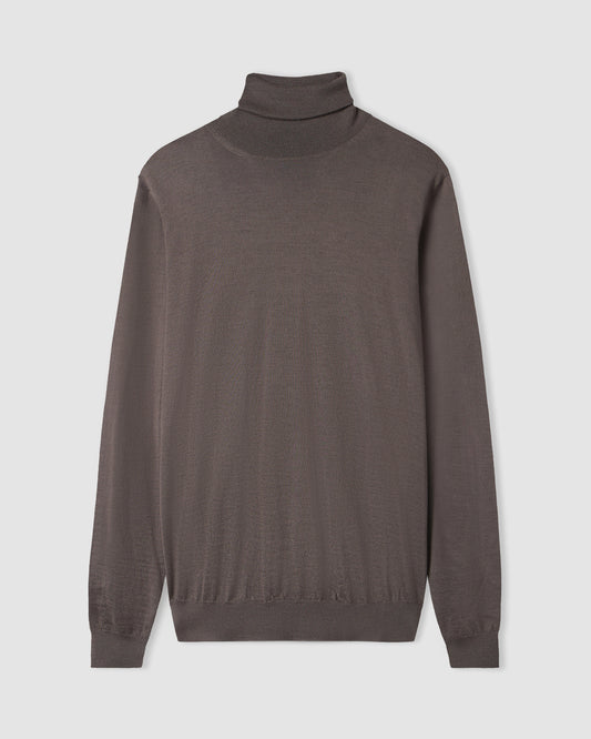 Turtleneck sweater Cocoa | Filippo De Laurentiis