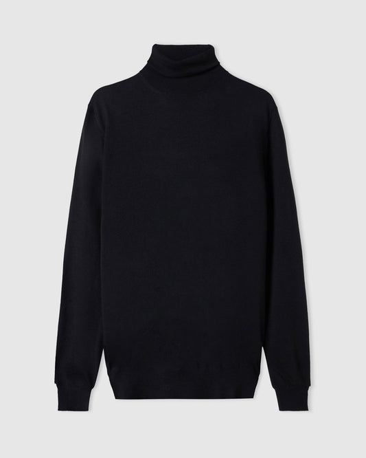 Turtleneck sweater Black | Filippo De Laurentiis