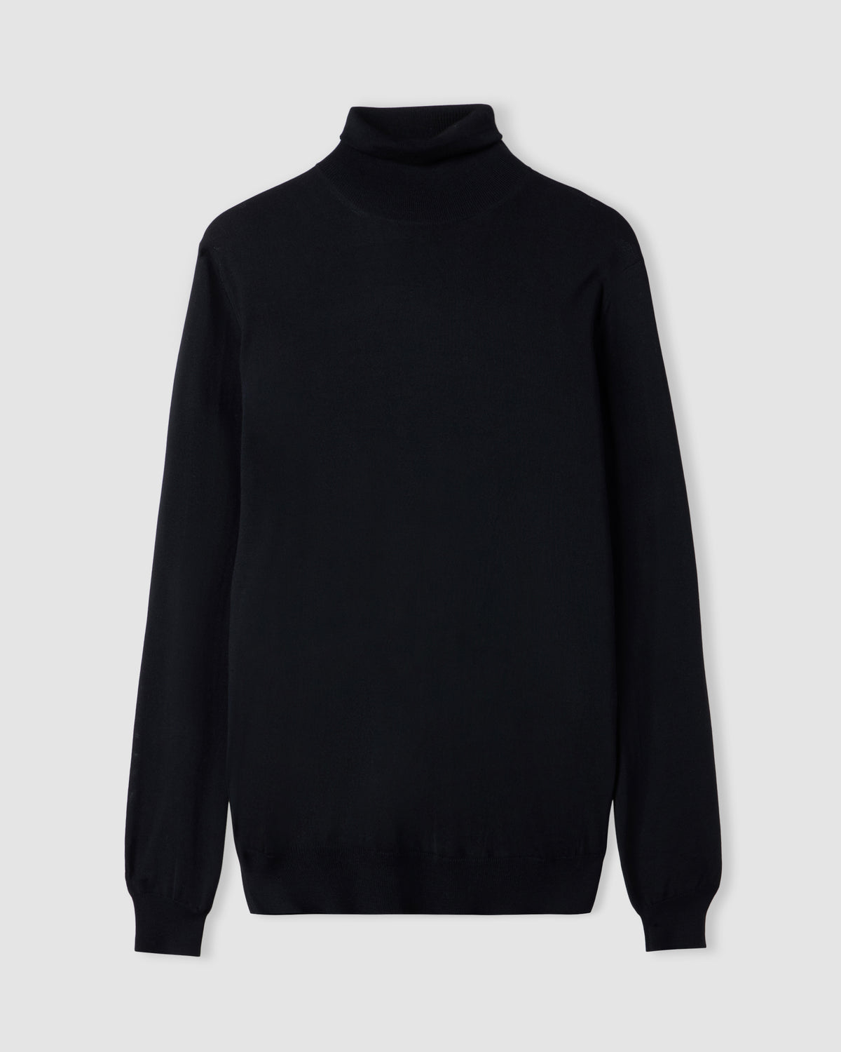 Turtleneck sweater Black | Filippo De Laurentiis