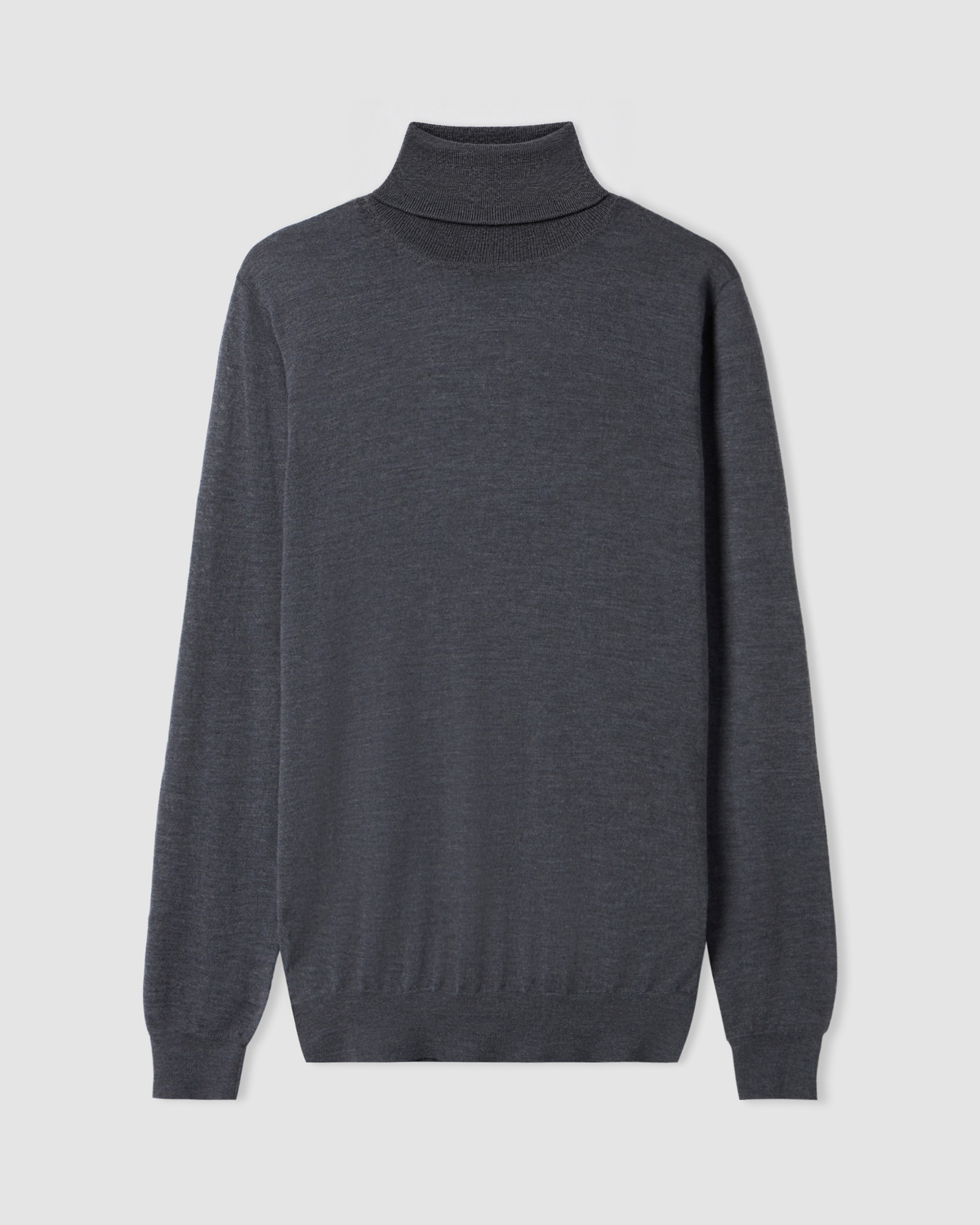 Turtleneck sweater Graphite | Filippo De Laurentiis
