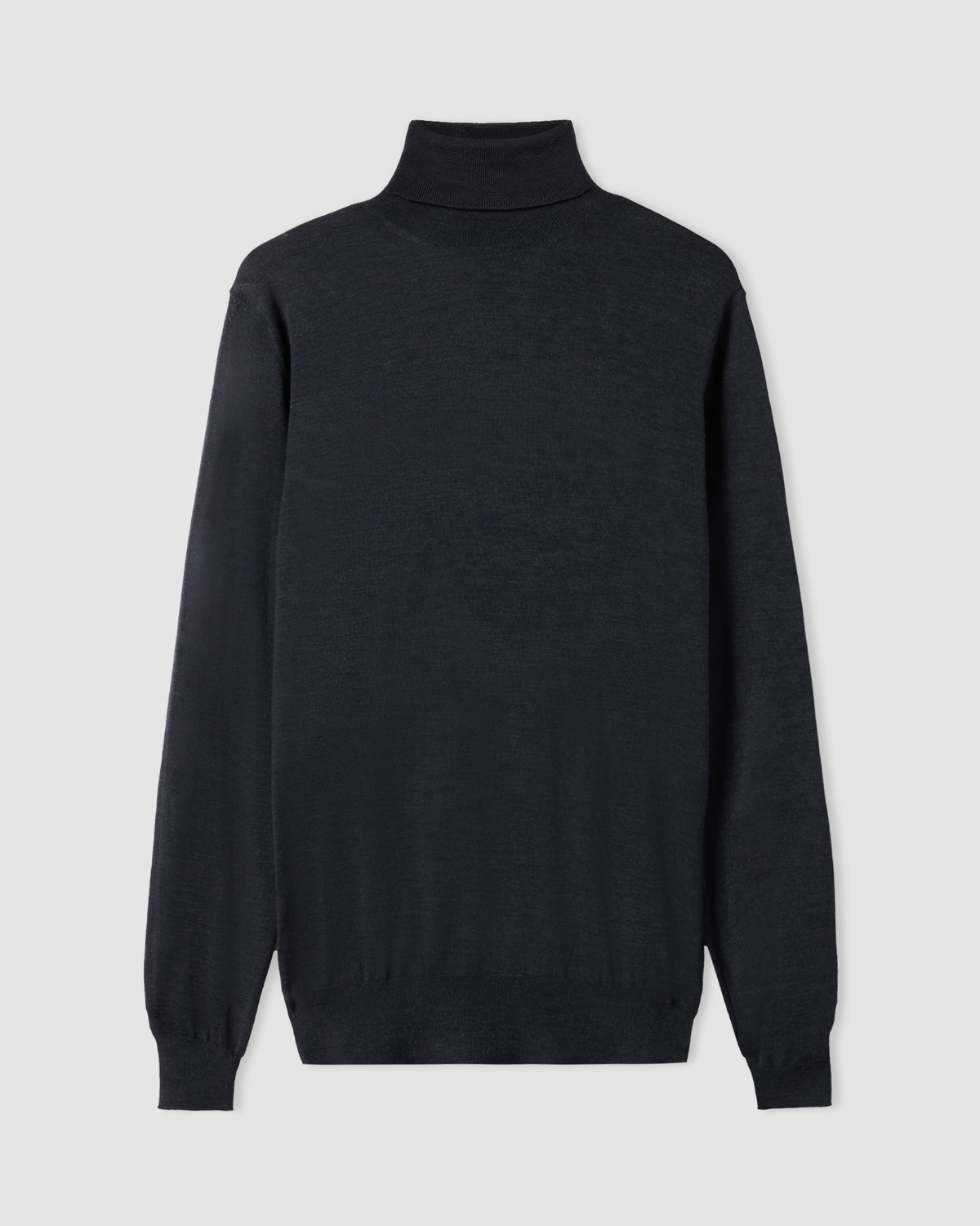 Turtleneck sweater Charcoal grey | Filippo De Laurentiis