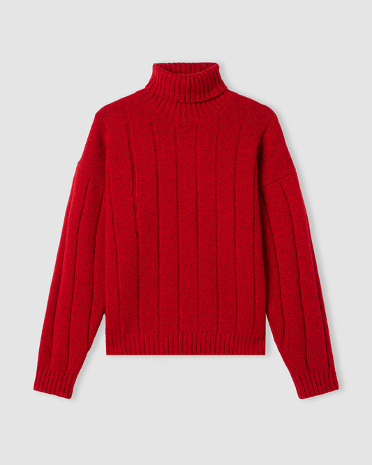 Dolcevita manica lunga Rosso | Filippo De Laurentiis