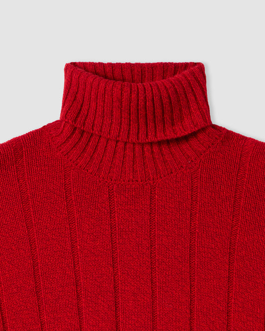 Dolcevita manica lunga Rosso | Filippo De Laurentiis
