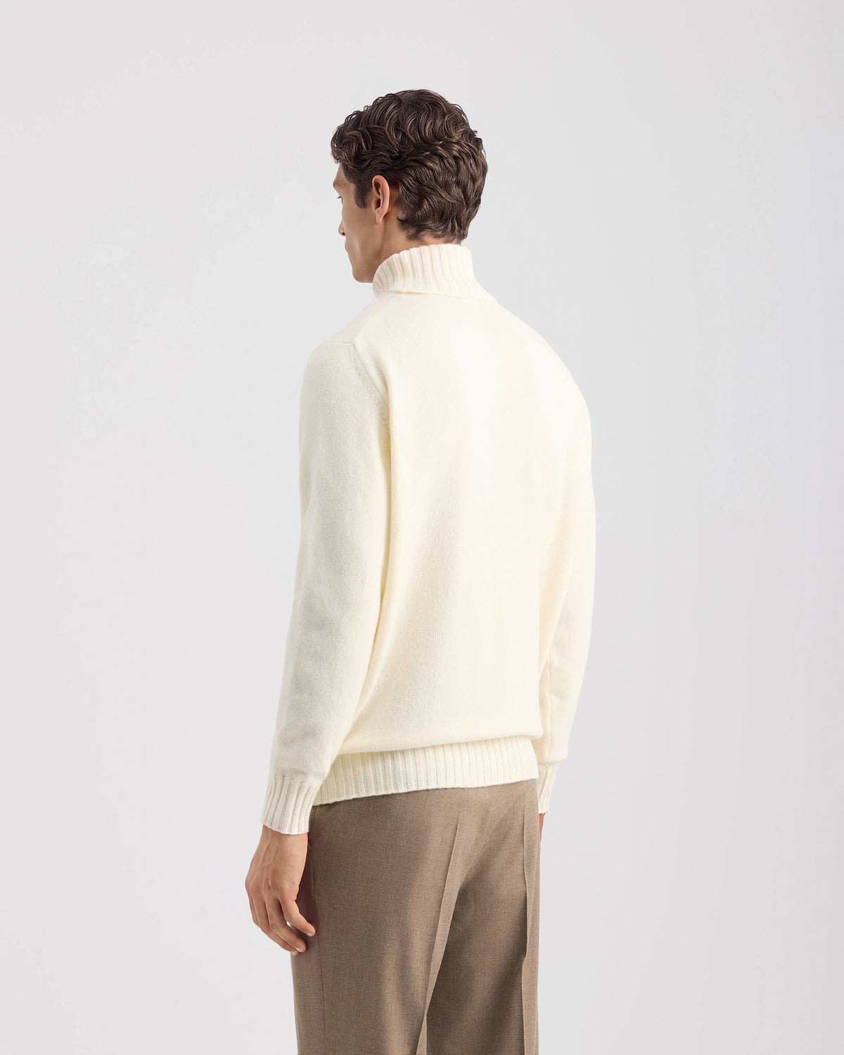 Turtleneck sweater MILK | Filippo De Laurentiis