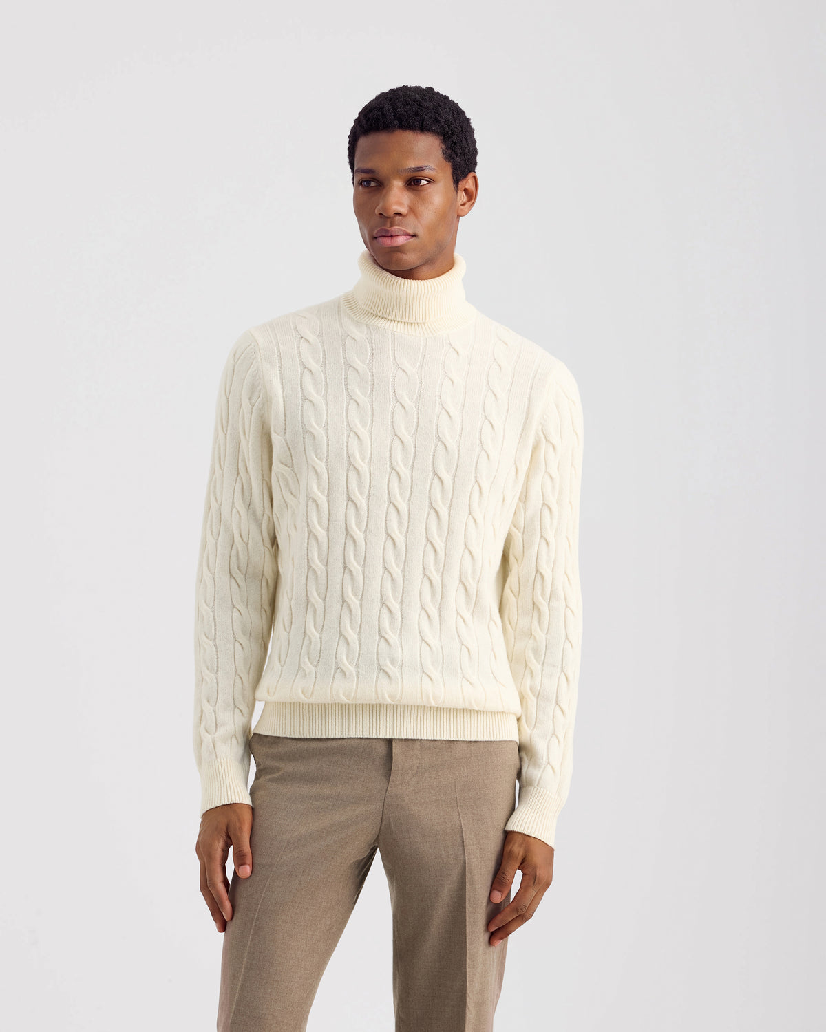 Turtleneck sweater MILK | Filippo De Laurentiis