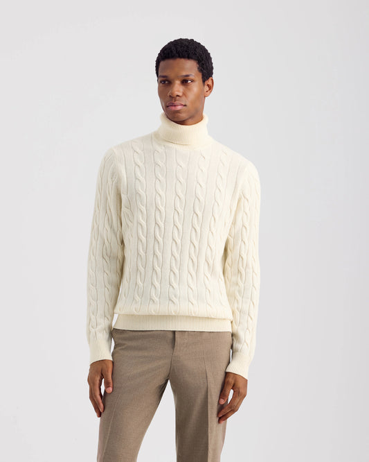Turtleneck sweater MILK | Filippo De Laurentiis