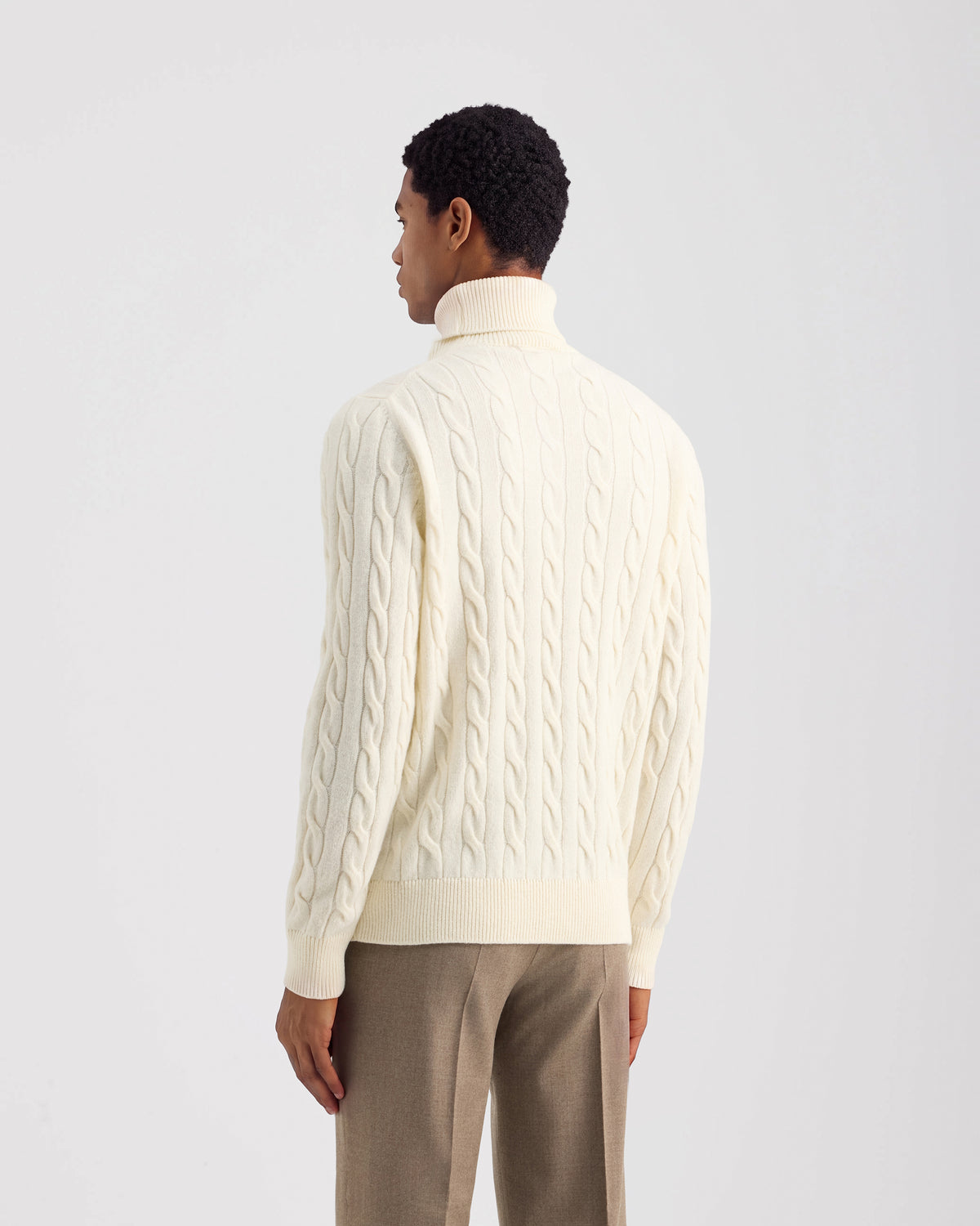 Turtleneck sweater MILK | Filippo De Laurentiis