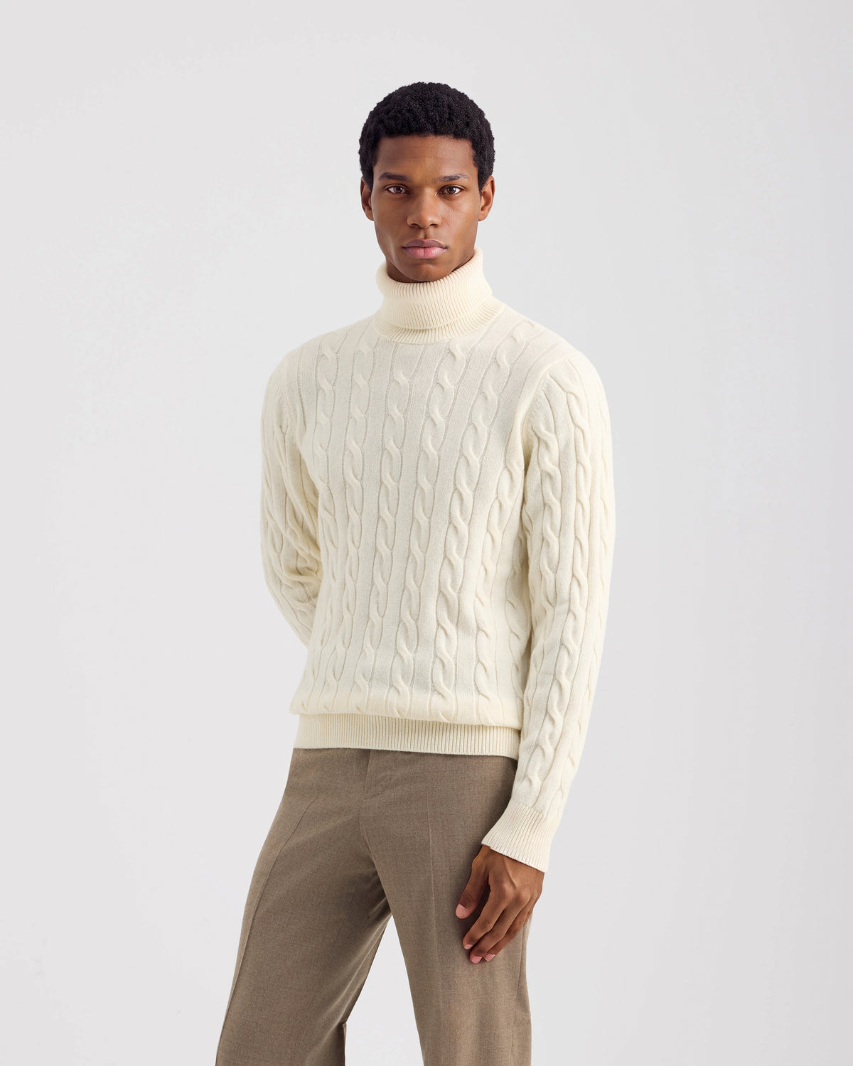Turtleneck sweater MILK | Filippo De Laurentiis