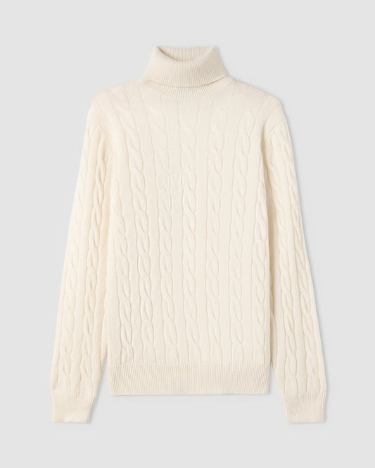 Turtleneck sweater MILK | Filippo De Laurentiis